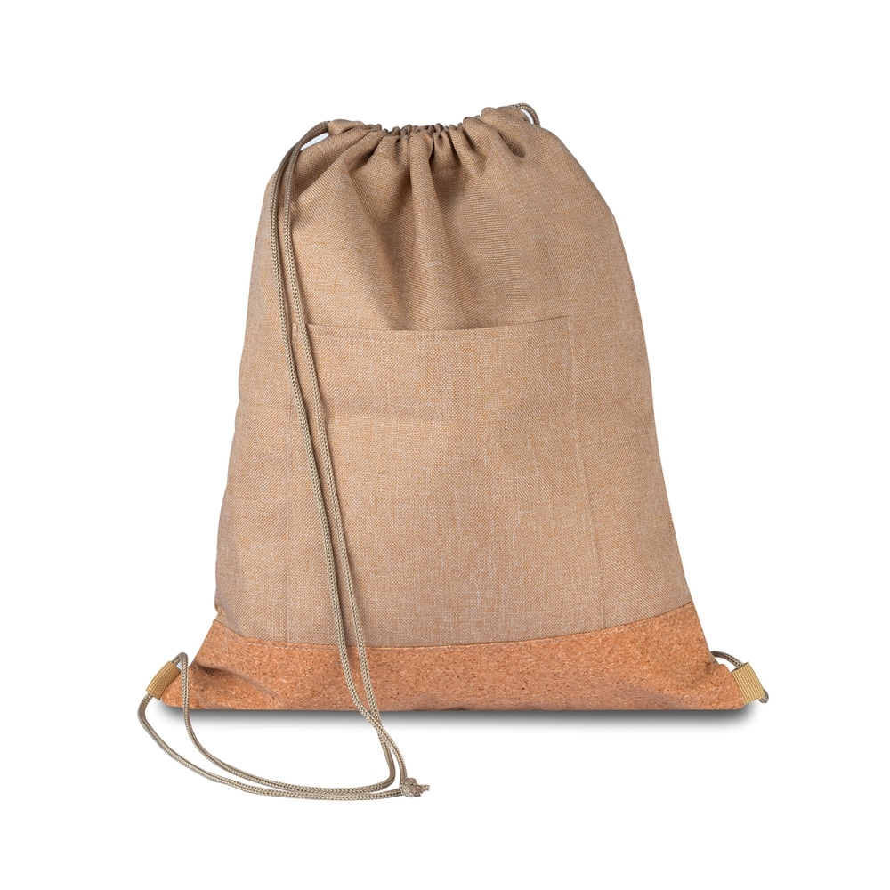 Sacochila Personalizada em Poliéster 600D com Bolso Frontal