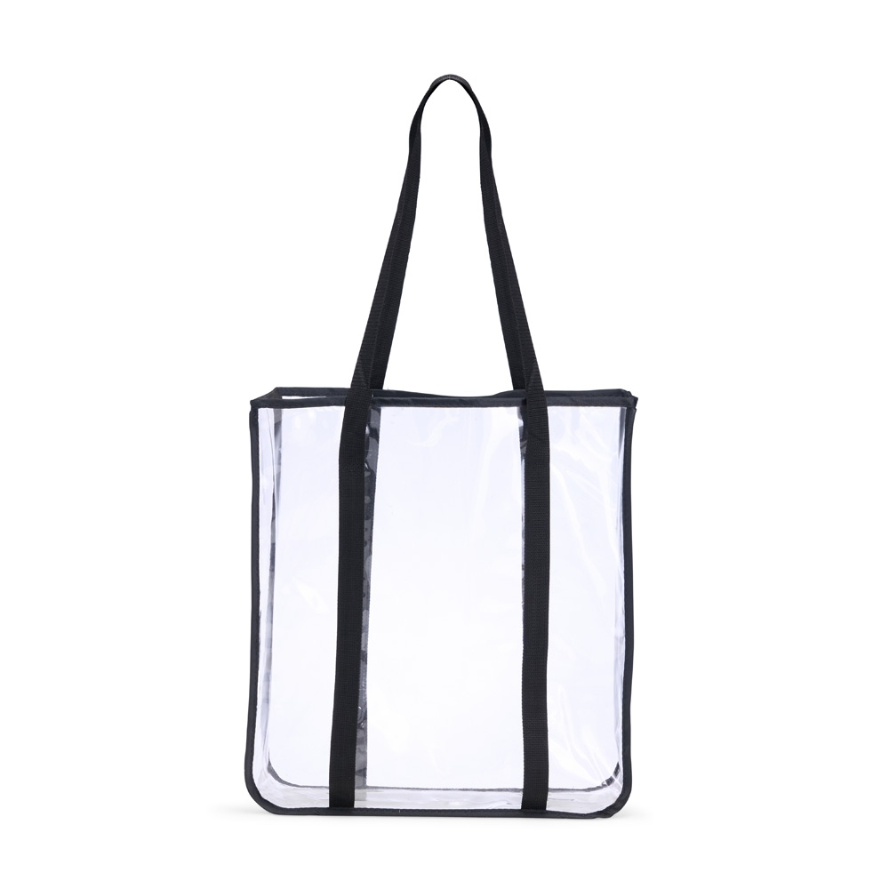Sacola Personalizada em PVC Transparente com Alças de Nylon