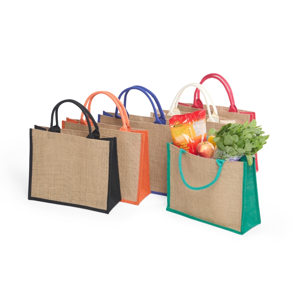 Sacola Ecológica Personalizada em Juta 30x38 cm