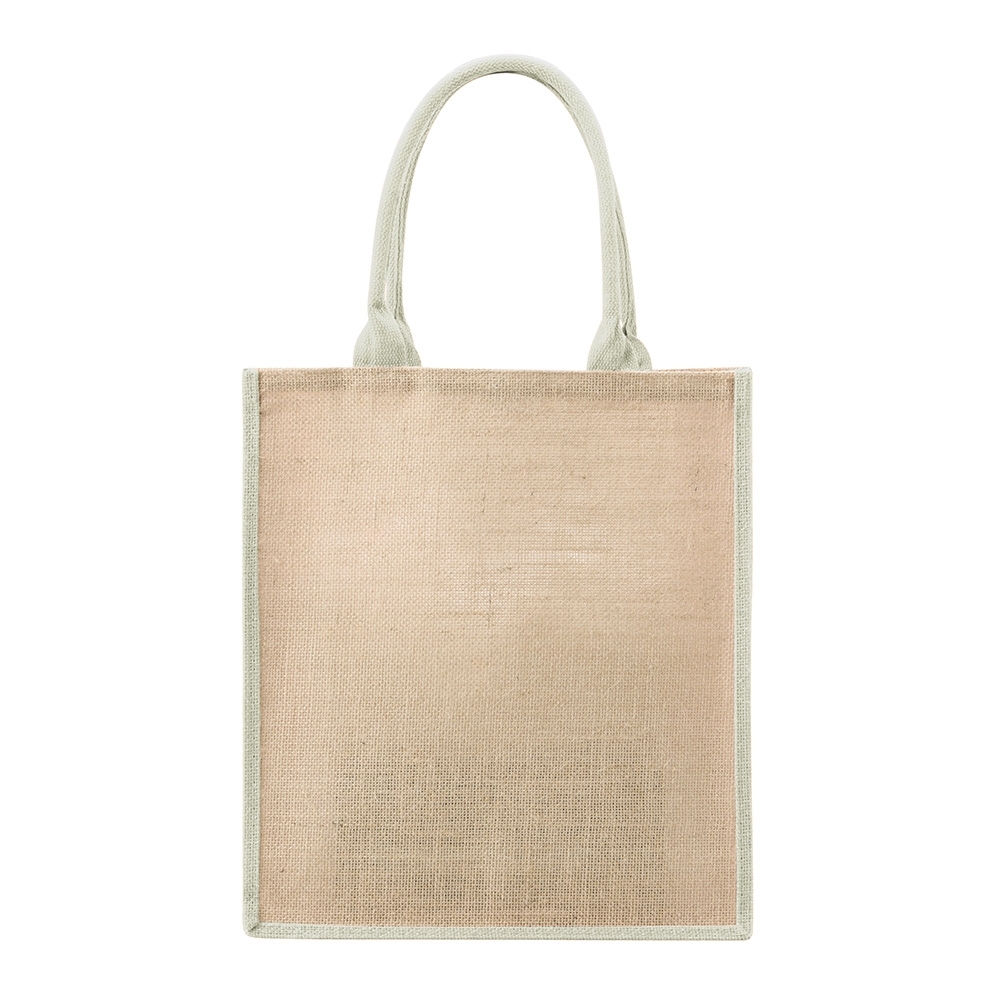 Sacola Ecológica de Juta 39 x 35 cm com Alças Internas Personalizada