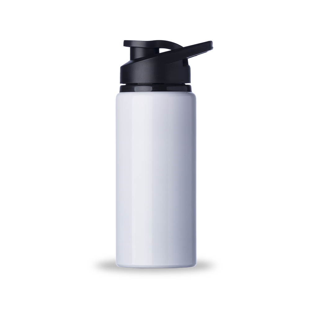Squeeze Alumínio 650ml Personalizado com Alça e Acabamento Brilhante