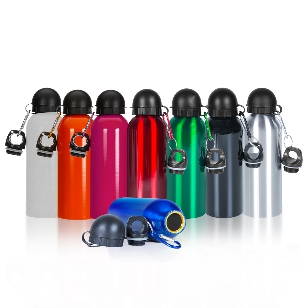 Squeeze Inox Personalizado 500ml  com Mosquetão