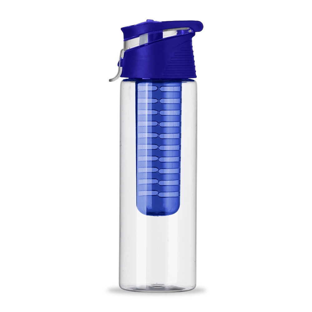 Squeeze Plástico 700ml Personalizado com Infusor e Trava