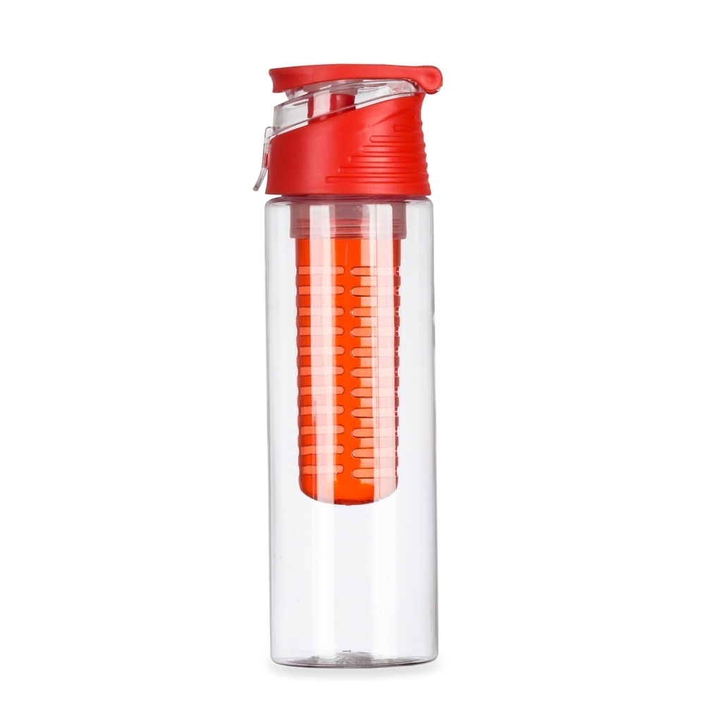 Squeeze Plástico 700ml Personalizado com Infusor e Trava