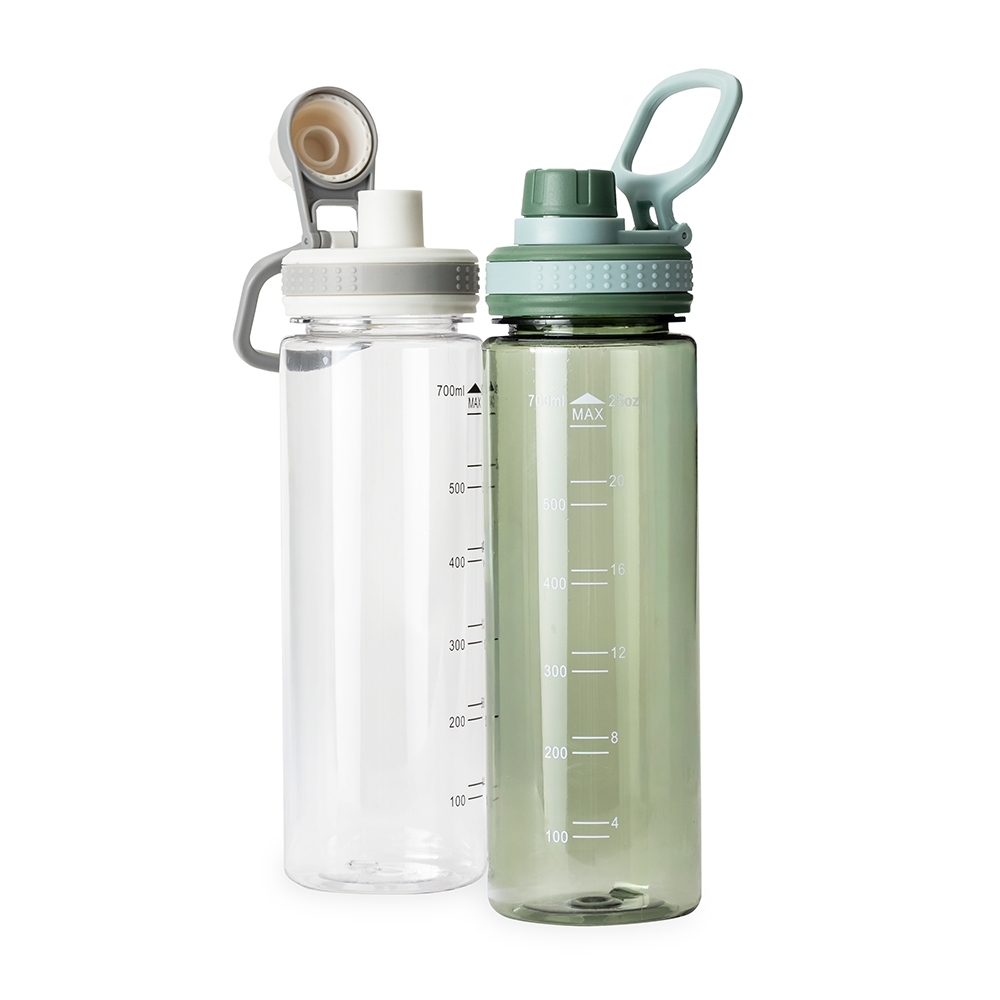 Garrafa Plástica 750ml Personalizada com Marcador de Volume