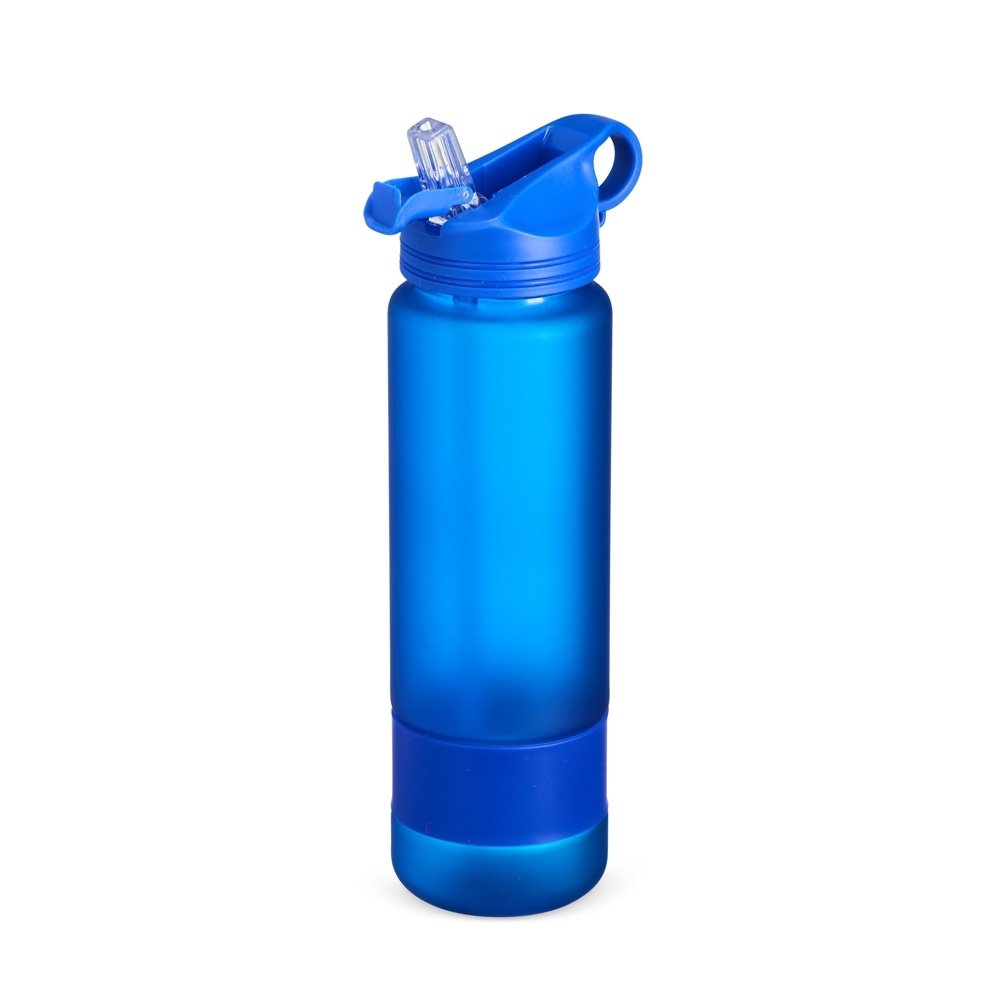Squeeze Plástico 900ml Personalizado Fosco com Canudo