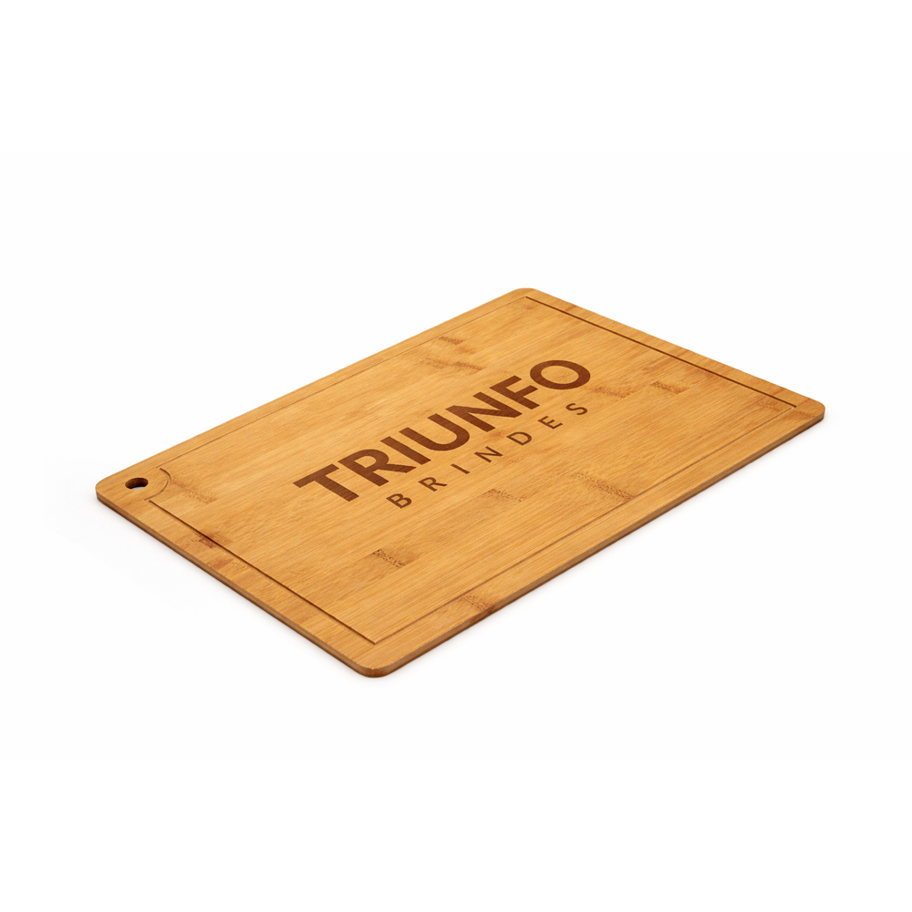 Tábua de Corte com Canaleta e Gancho Personalizada